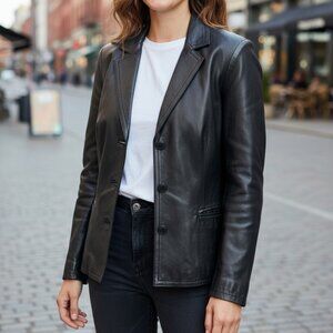 The Works Saks Fifth Avenue Genuine Leather Jacket